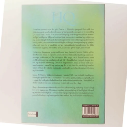 HQ - det menneskelige helhedssyn (Bog)