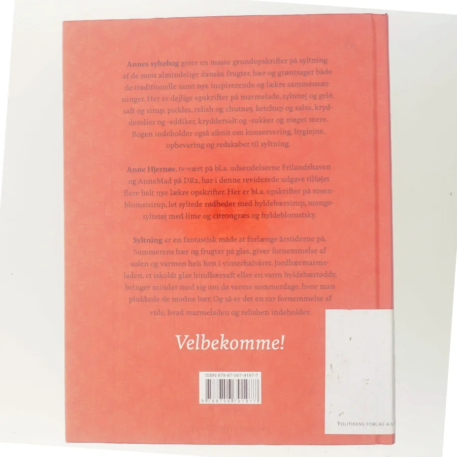 Annes syltebog af Anne Hjernøe (Bog)