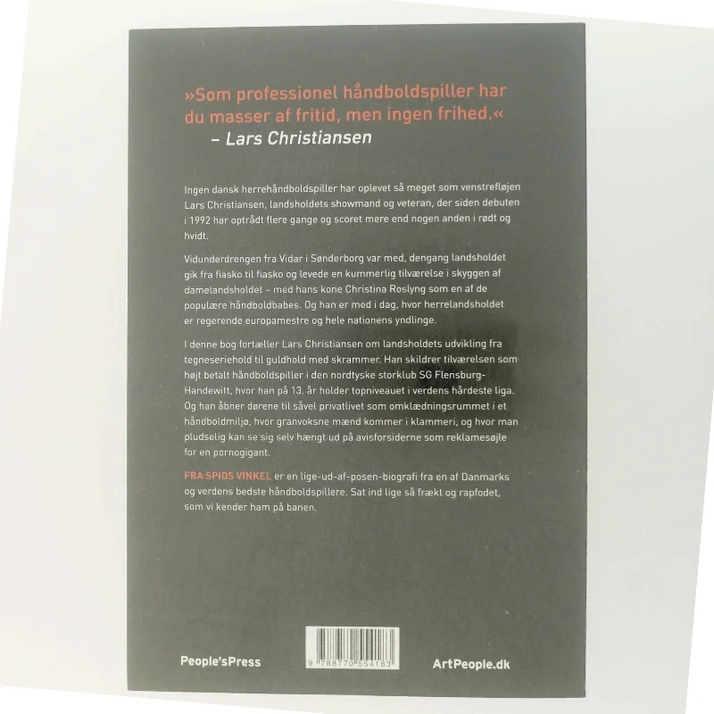 Lars Christiansen - fra spids vinkel (Bog)