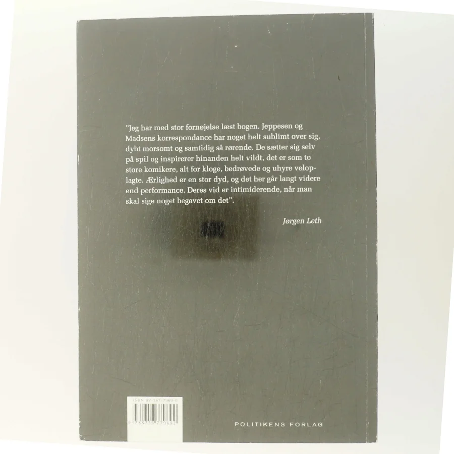 Hold masken eller der falder brænde ned (Bog)