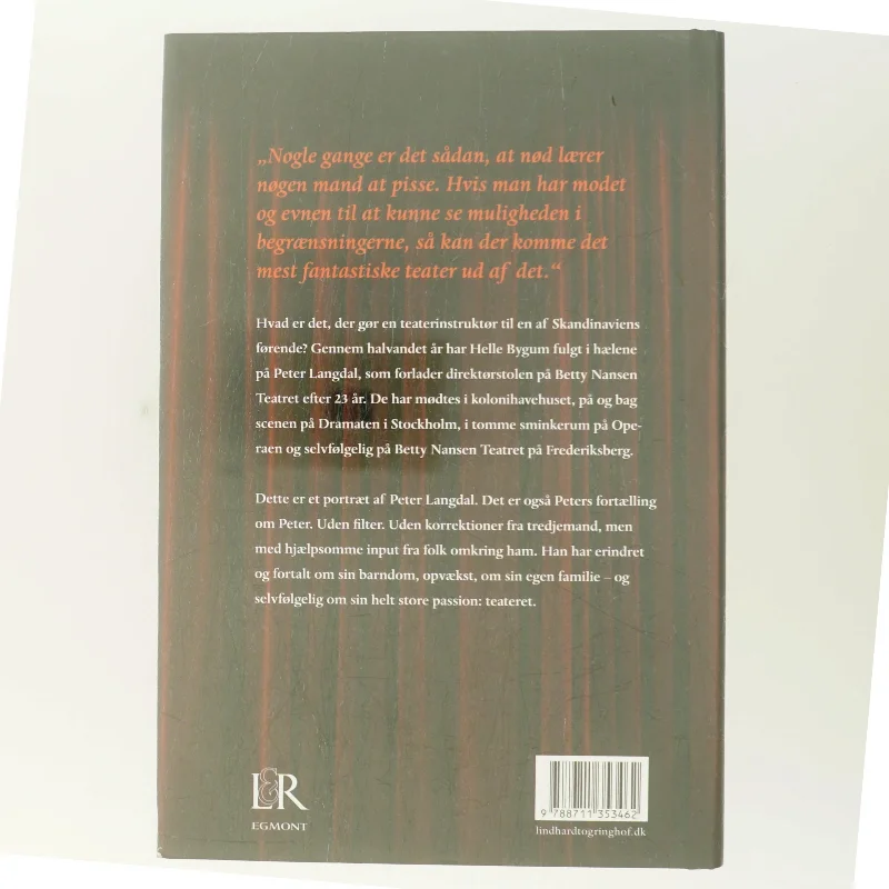 Jeg, Peter : et portræt af Peter Langdal af Helle Bygum (Bog)