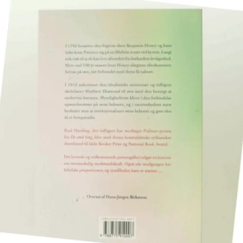 Det andet paradis af Paul Harding (f. 1967) (Bog)