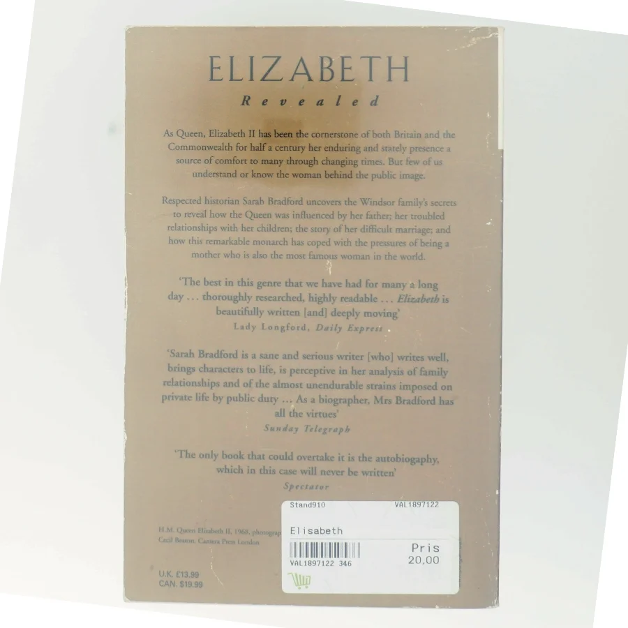 Biografi om Elizabeth II