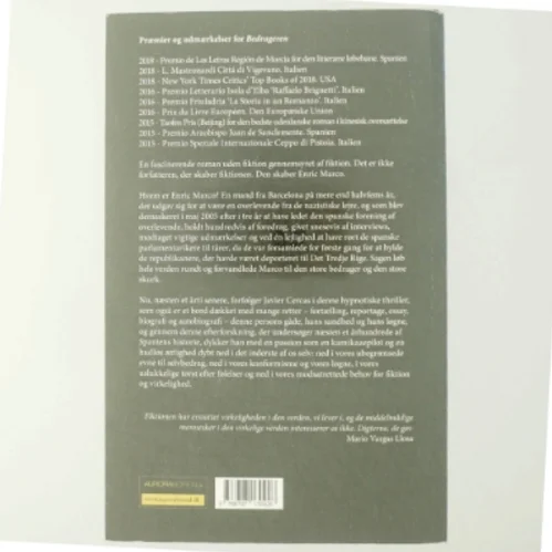 Bedrageren af Javier Cercas (Bog)