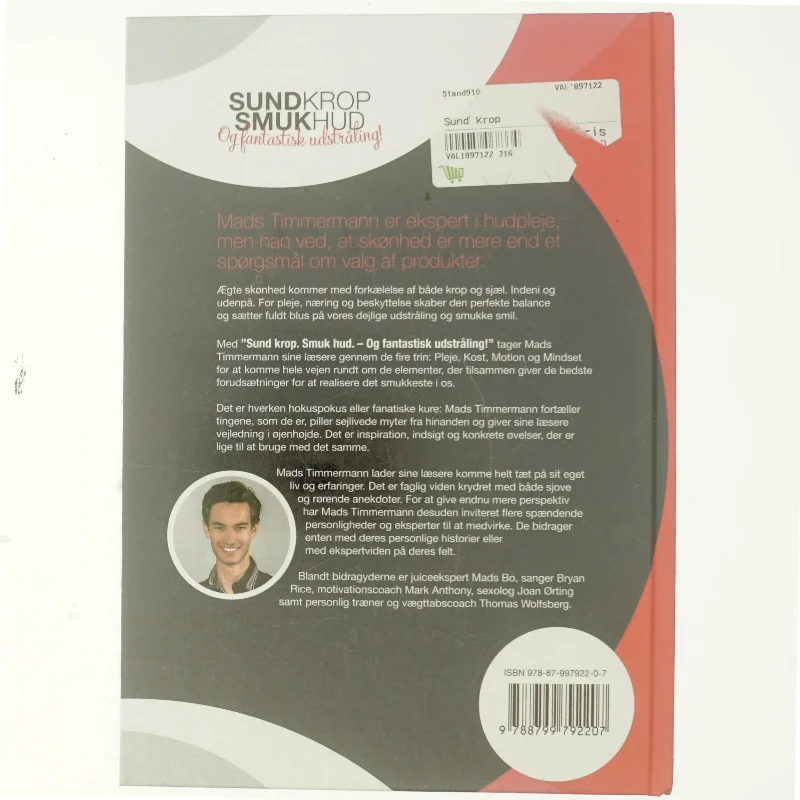 Sund krop, smuk hud og fantastisk udstråling! af Mads Timmermann (Bog)