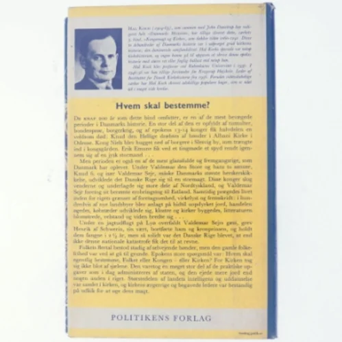 Danmarks historie bind 3: Kongemagt og Kirke 1060-1241 (Bog)