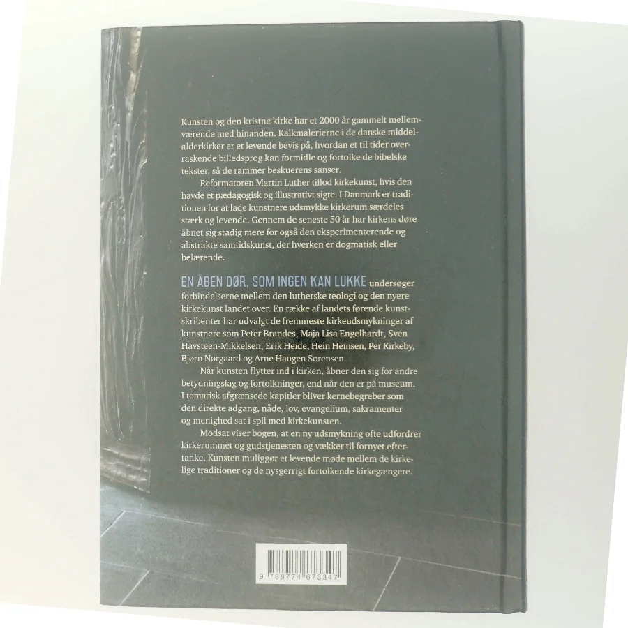 En åben dør som ingen kan lukke : reformationen i nyere dansk kirkekunst (Bog)