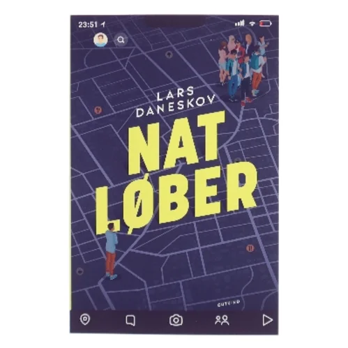 Natløber af Lars Daneskov (Bog)