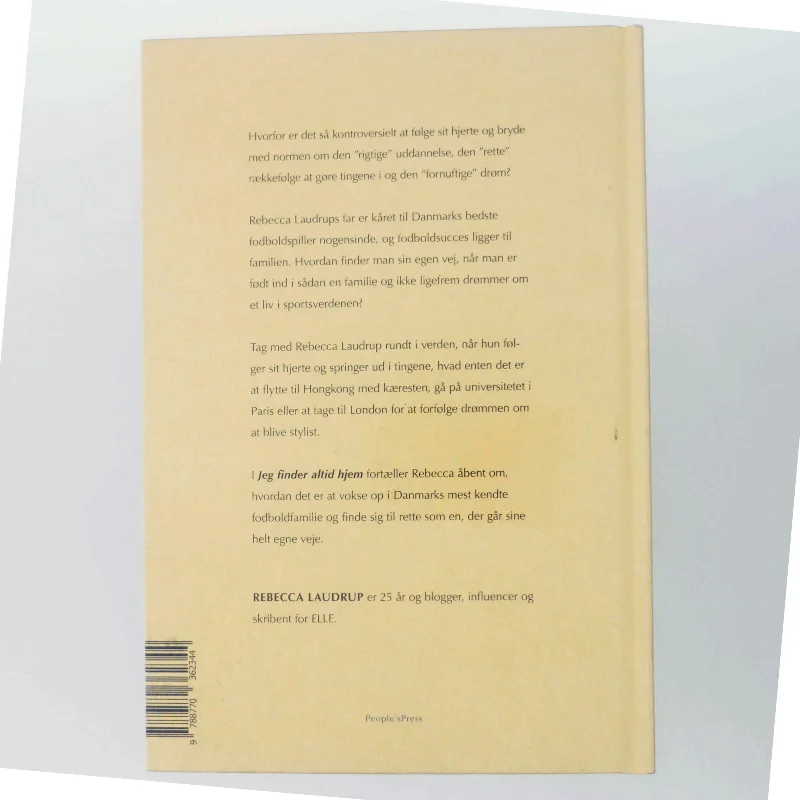 Jeg finder altid hjem af Rebecca Laudrup (Bog)