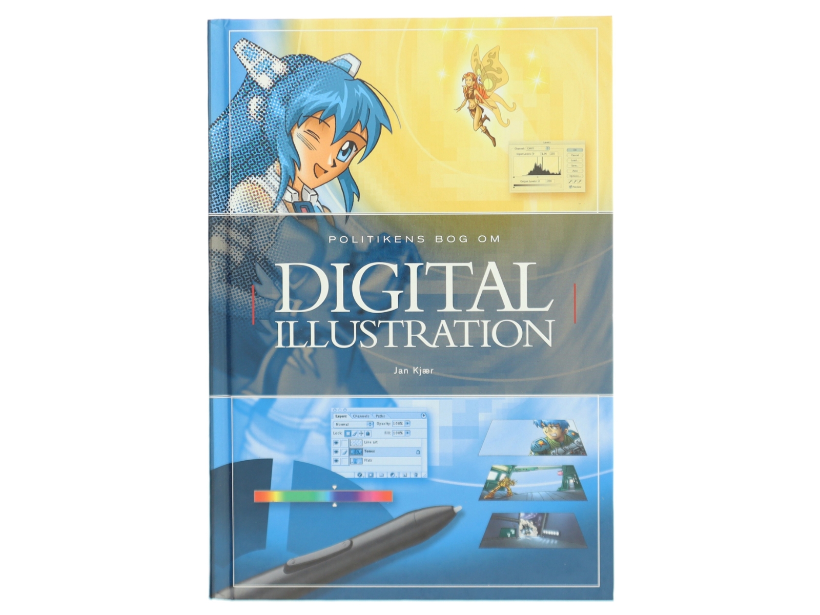 Politikens bog om digital illustration af Jan Kjær (f. 1971) (Bog)
