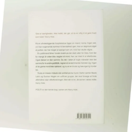 Politi af Jo Nesbø (Bog)