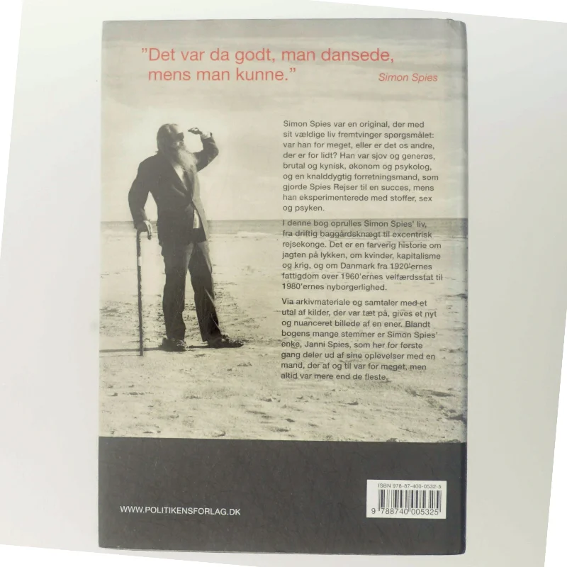 Simon Spies : solkongens liv og tid af Andreas Fugl Thøgersen (Bog)