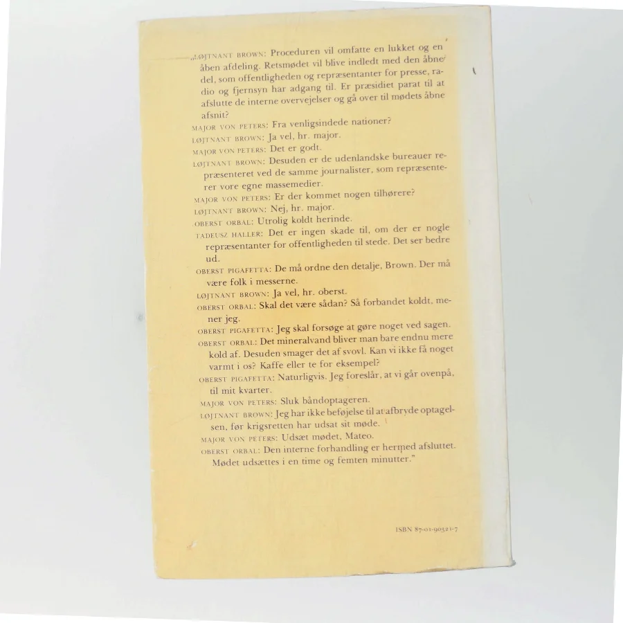 Generalerne af Per Wahlöö (Bog)