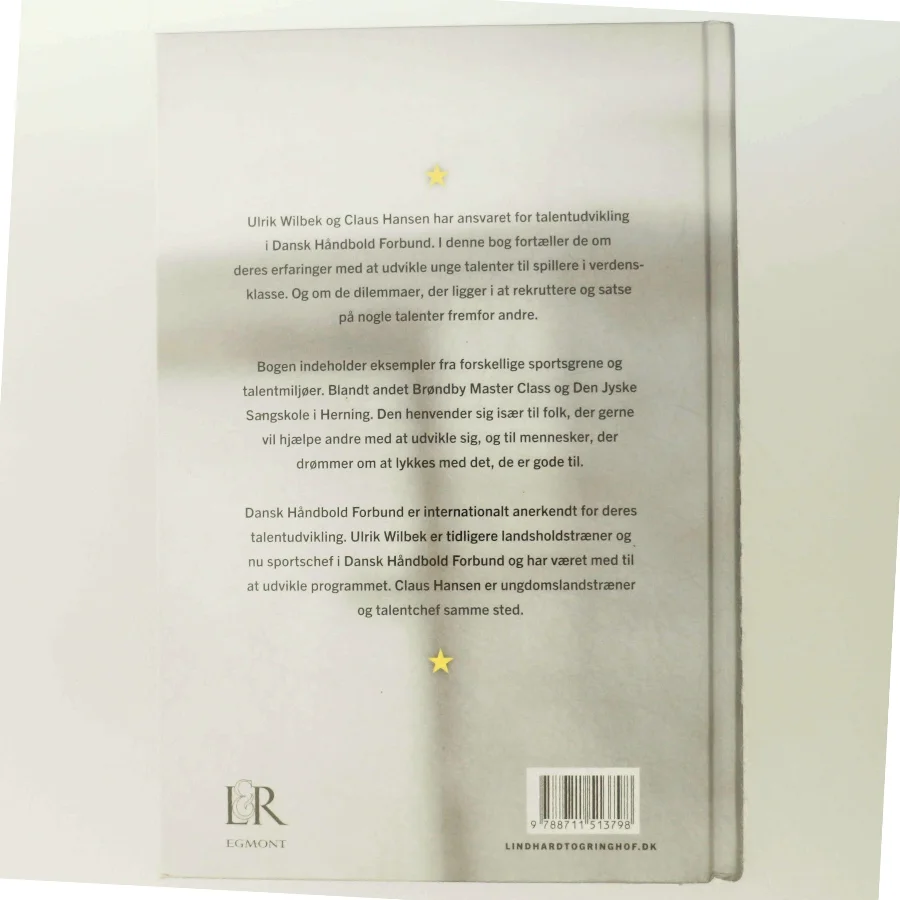 Talent af Ulrik Wilbek (Bog)