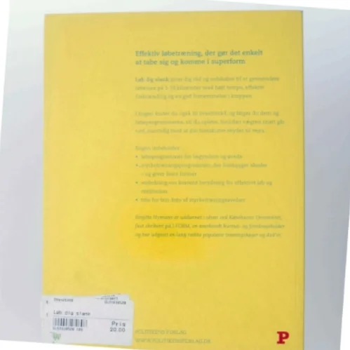 'Løb dig slank' af Birgitte Nyman (bog) fra Politikens Forlag