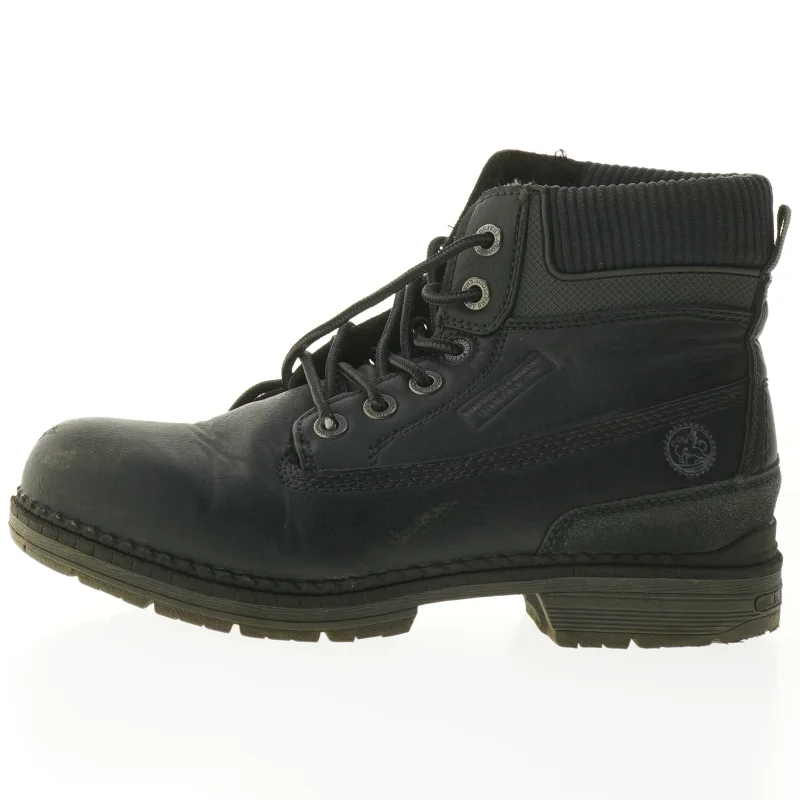 Sorte støvler størrelse 38 (str. 38 )