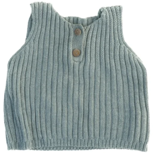 Strikket vest (str. 30 x 27 cm)