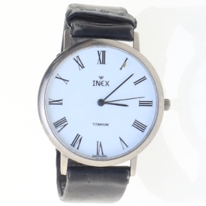 Inex herreur med sort rem fra Inex (str. 11 mm)