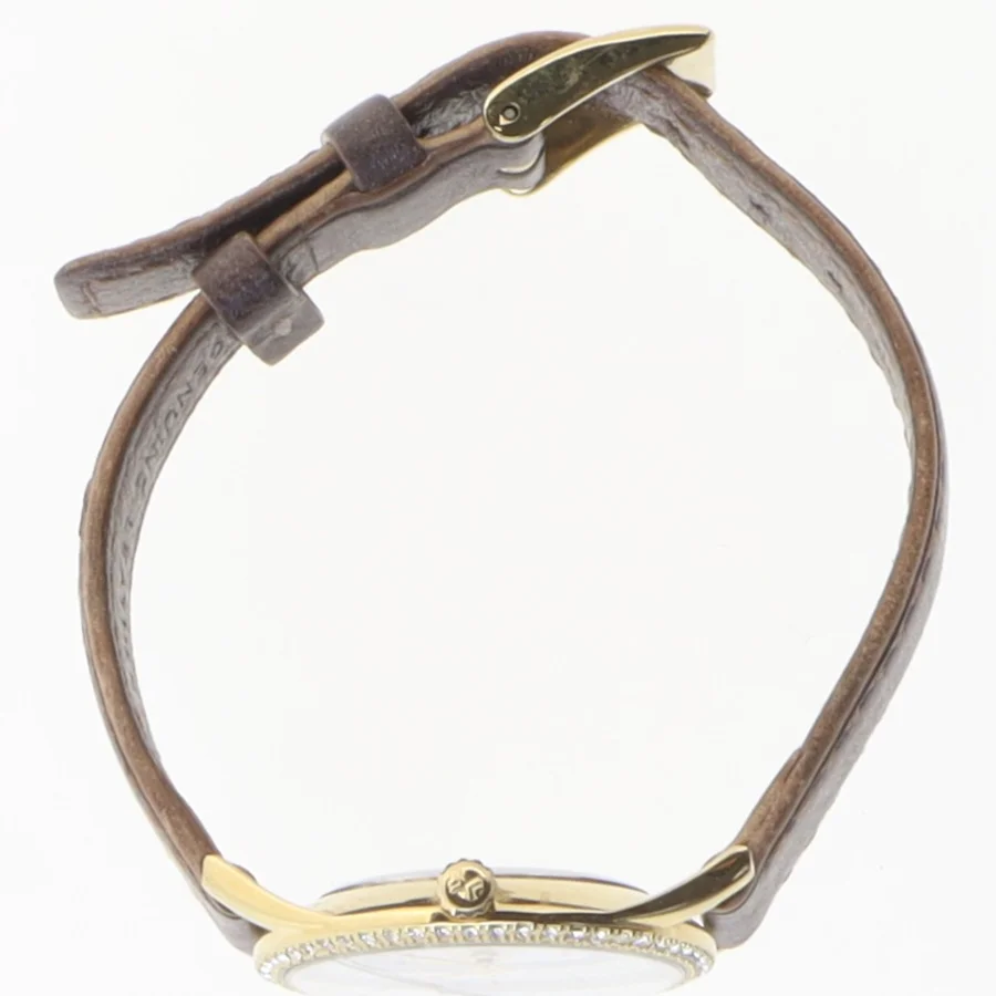 Skagen armbåndsur med brun rem fra Skagen (str. Ø 9 mm)