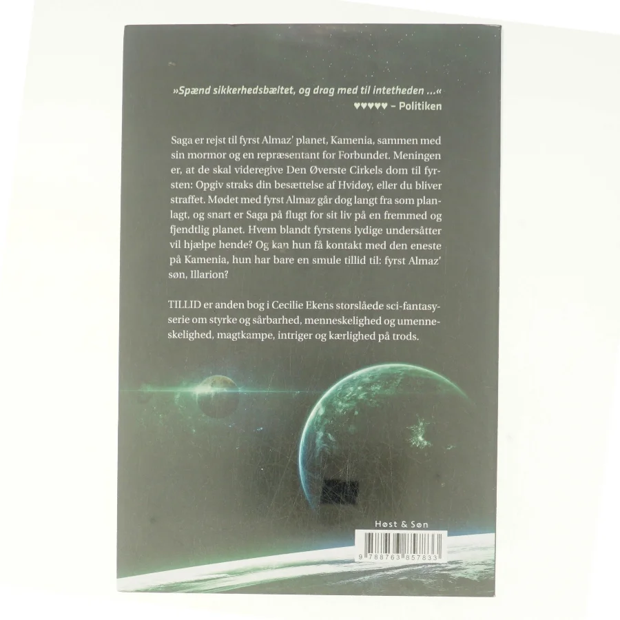 Tillid af Cecilie Eken (Bog)