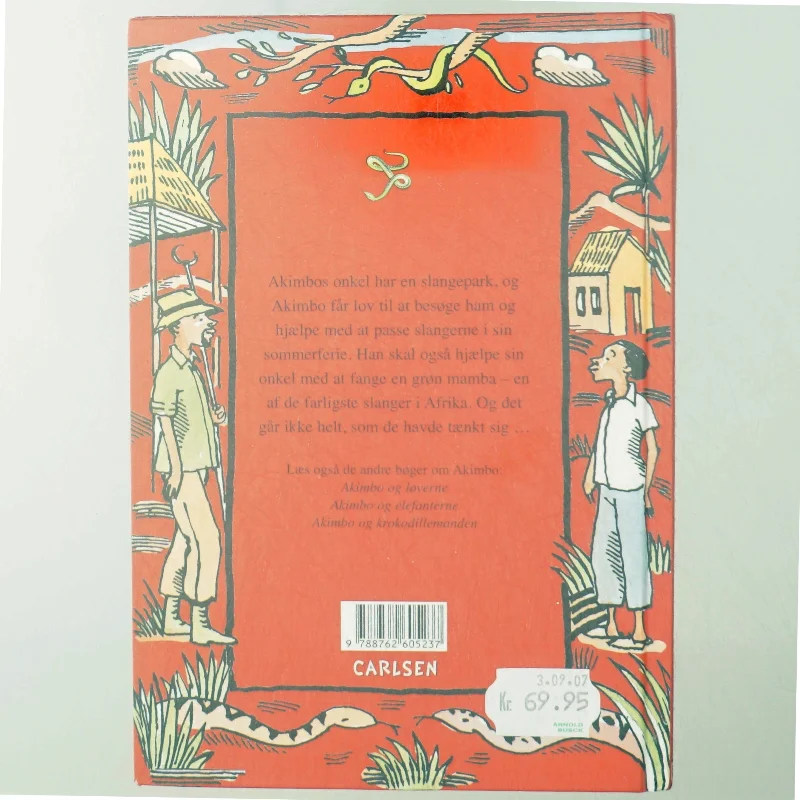 Akimbo og slangerne af Alexander McCall Smith (Bog)