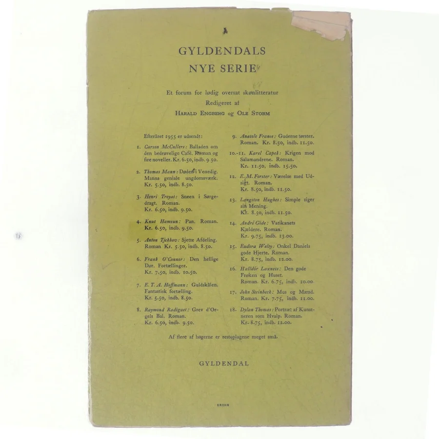 Portræt af kunstneren som hvalp af Dylan Thomas