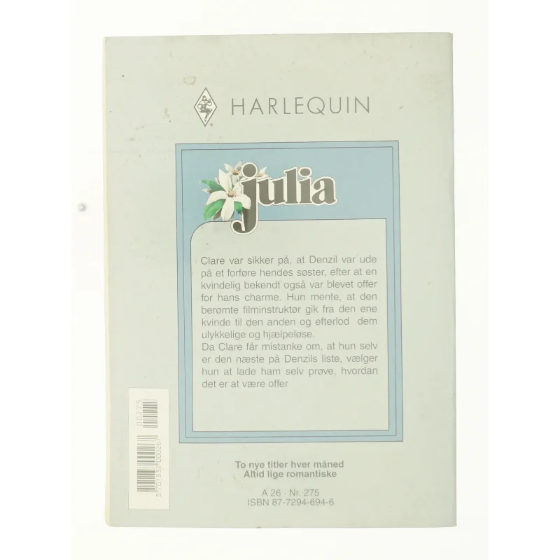 Kærlighedens offer af Charlotte Lamb (Bog)