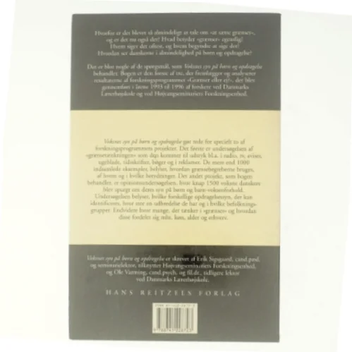 Voksnes syn på børn og opdragelse af Erik Sigsgaard, Ole Varming (Bog)