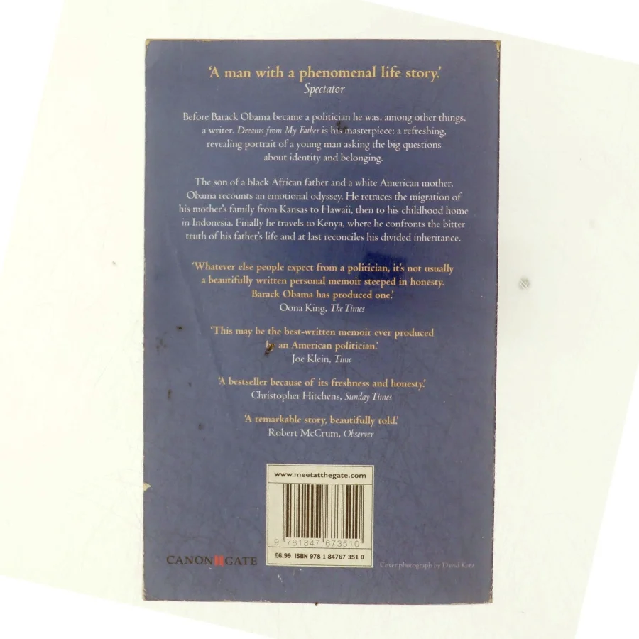 Dreams from my father : a story of race and inheritance af Barack Obama (Bog)
