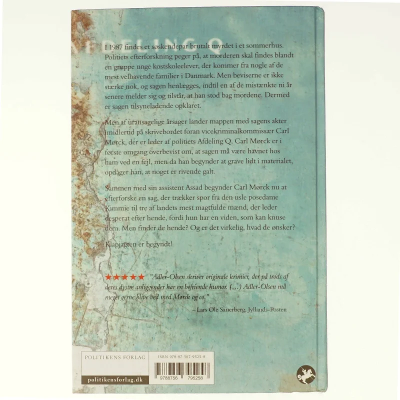 Fasandræberne af Jussi Adler-Olsen (Bog)