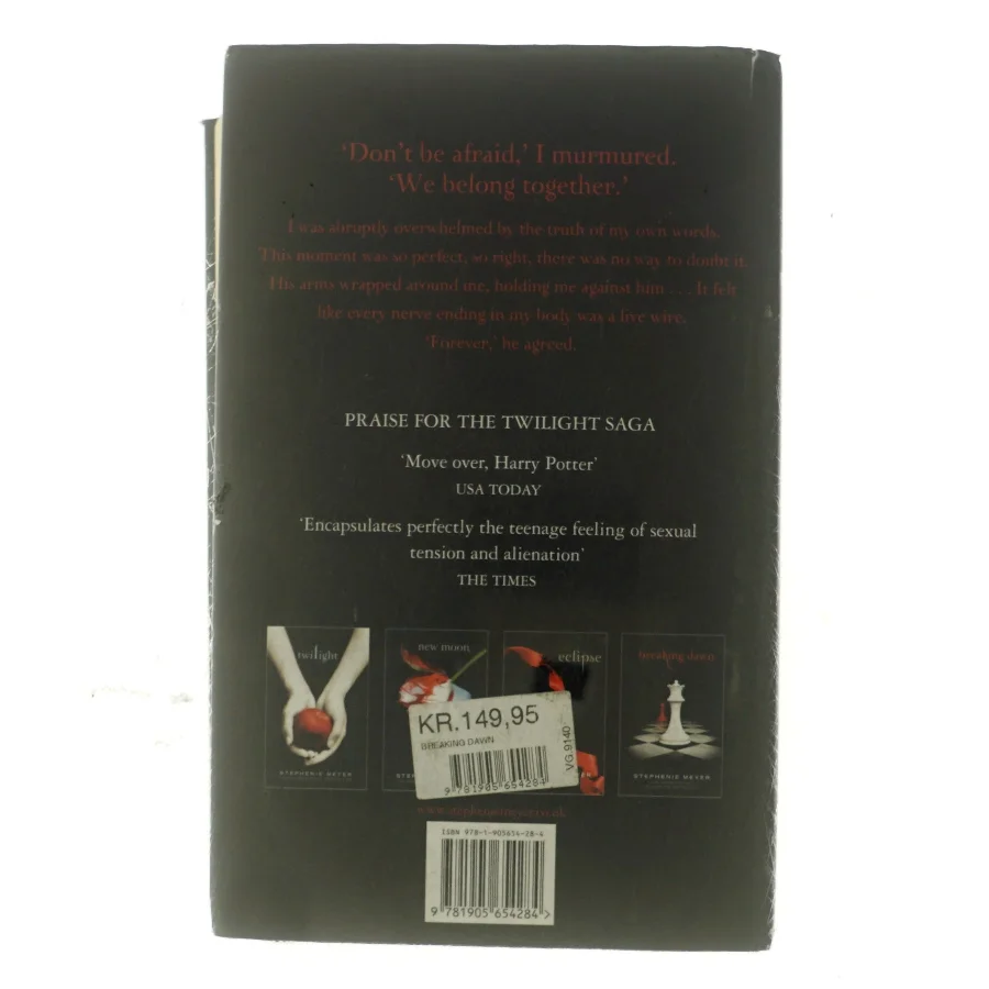 Breaking dawn af Stephenie Meyer (Bog)