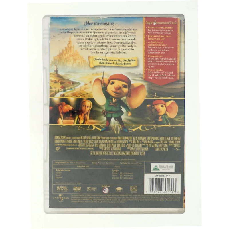 Eventyret Om Despero - Tale of Despereaux