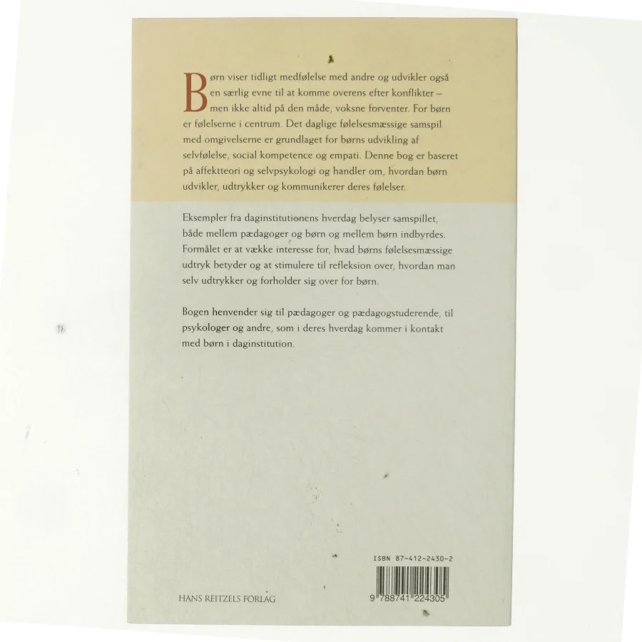 Selvfølelse : at forstå sig selv og andre (Bog)