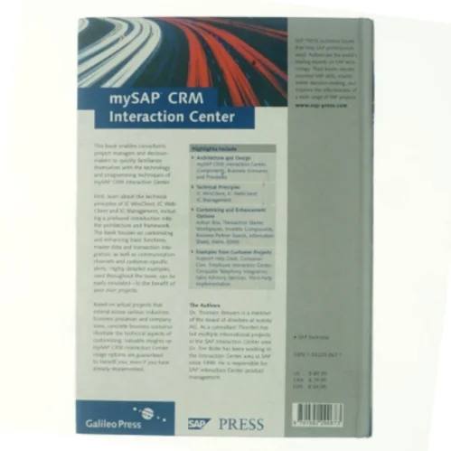 MySAP CRM Interaction Center af Thorsten Wewers, Tim Bolte (Bog)