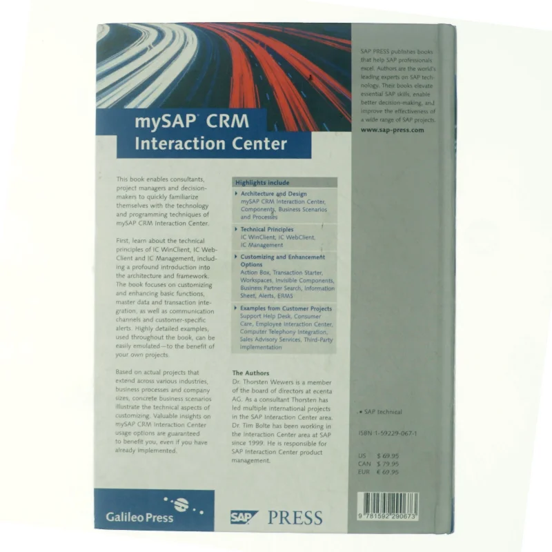 MySAP CRM Interaction Center af Thorsten Wewers, Tim Bolte (Bog)