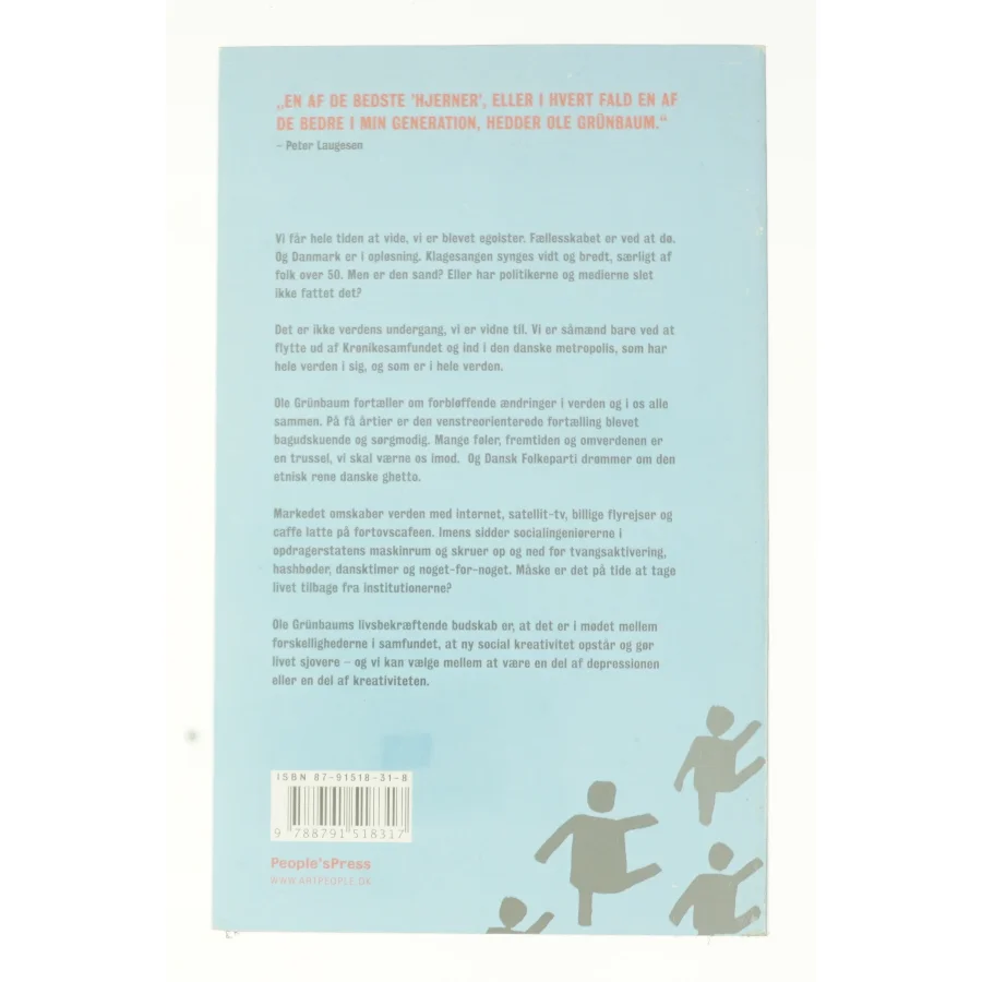 Farvel til krønikesamfundet af Ole Grünbaum (Bog)