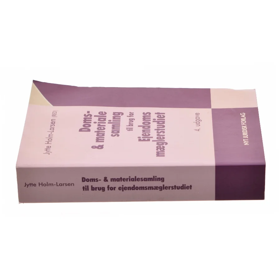 Doms- & materialesamling til brug for ejendomsmæglerstudiet af Jytte Holm-Larsen (Bog)