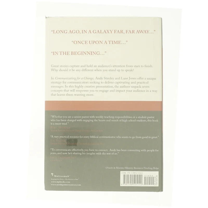 Communicating for a Change (Hardcover) af Andy Stanley (Bog)