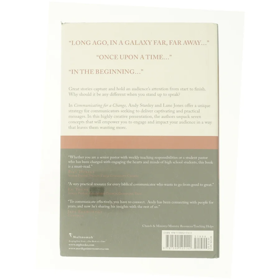 Communicating for a Change (Hardcover) af Andy Stanley (Bog)