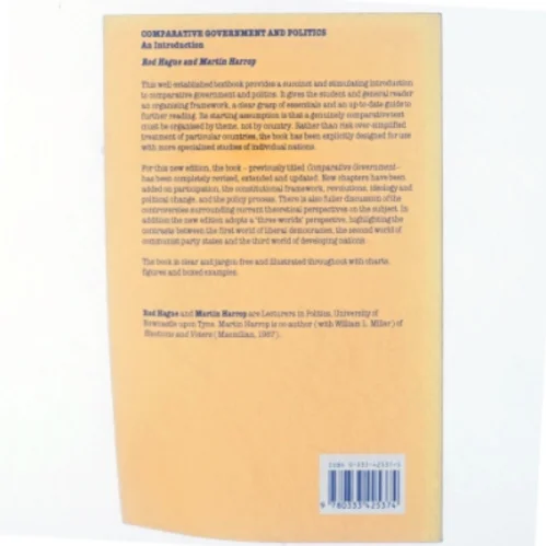 Comparative government and politics : an introduction (Bog)