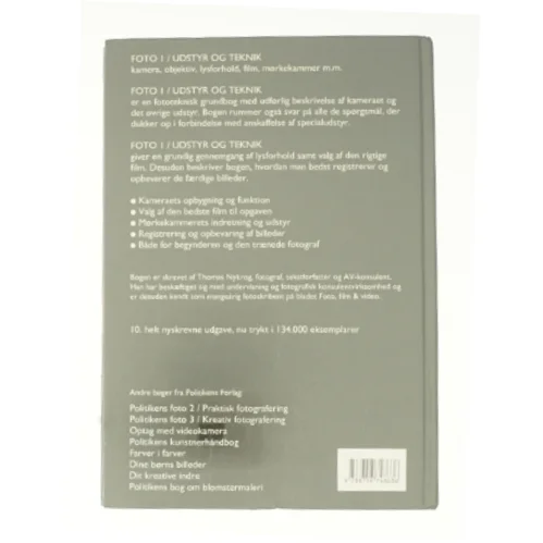 Politikens Foto. Bind 1 af Thomas Nykrog (Bog)