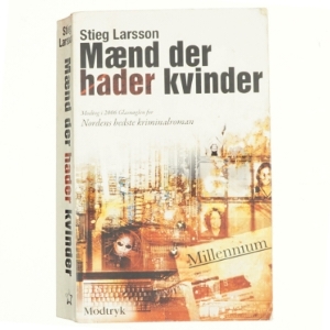 Mænd der hader kvinder af Stieg Larsson, Stieg Larsson (Bog)