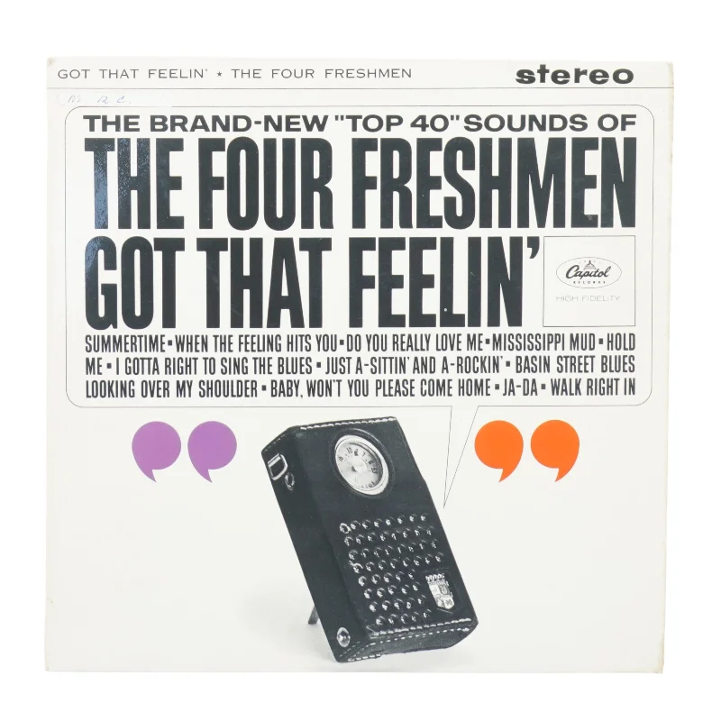 The four freshmen, Got that feelin´ fra Carl Records (str. 30 cm)