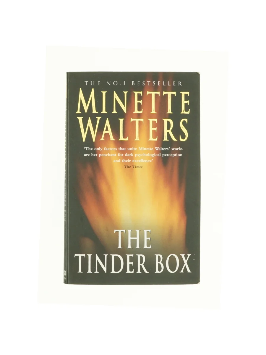 Forsiden af Krudttønden (The Tinder Box) af Minette Walters