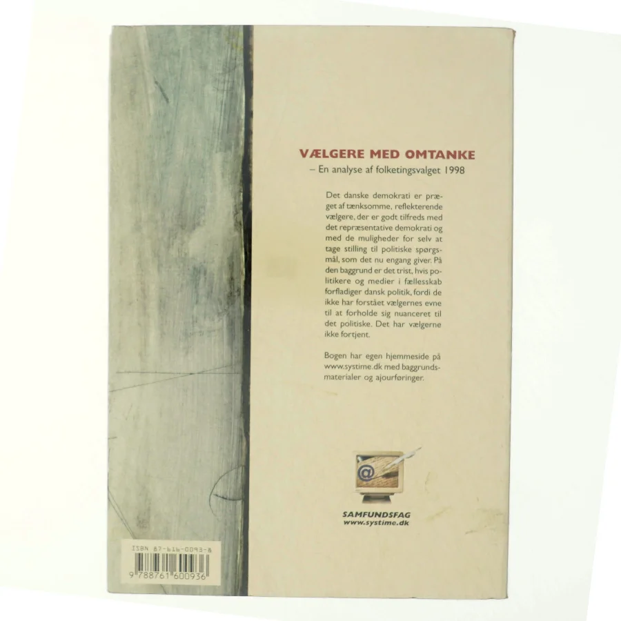Vælgere med omtanke : en analyse af folketingsvalget 1998 af Johannes Andersen (f. 1950) (Bog)