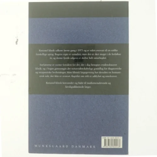 Rationel klinik : evidensbaserede diagnostiske og terapeutiske beslutninger (Bog)