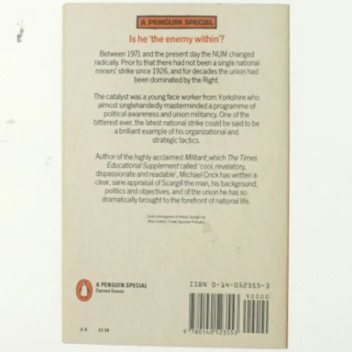Scargill and the miners af Michael Crick (Bog)