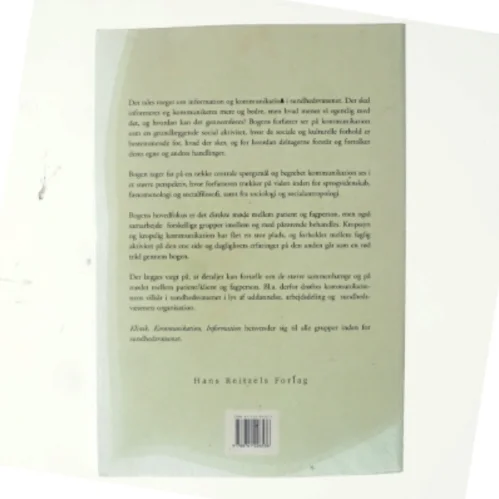 Klinik, kommunikation, information af Eline Thornquist (Bog)