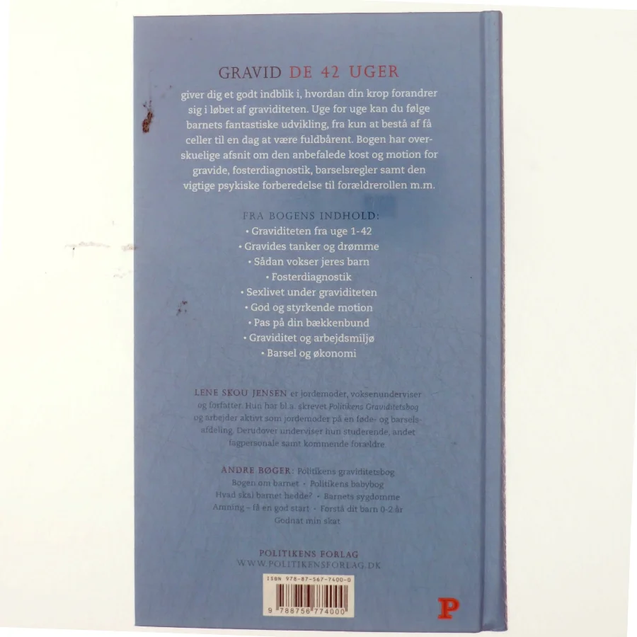 Gravid : de 42 uger af Lene Skou Jensen (Bog)