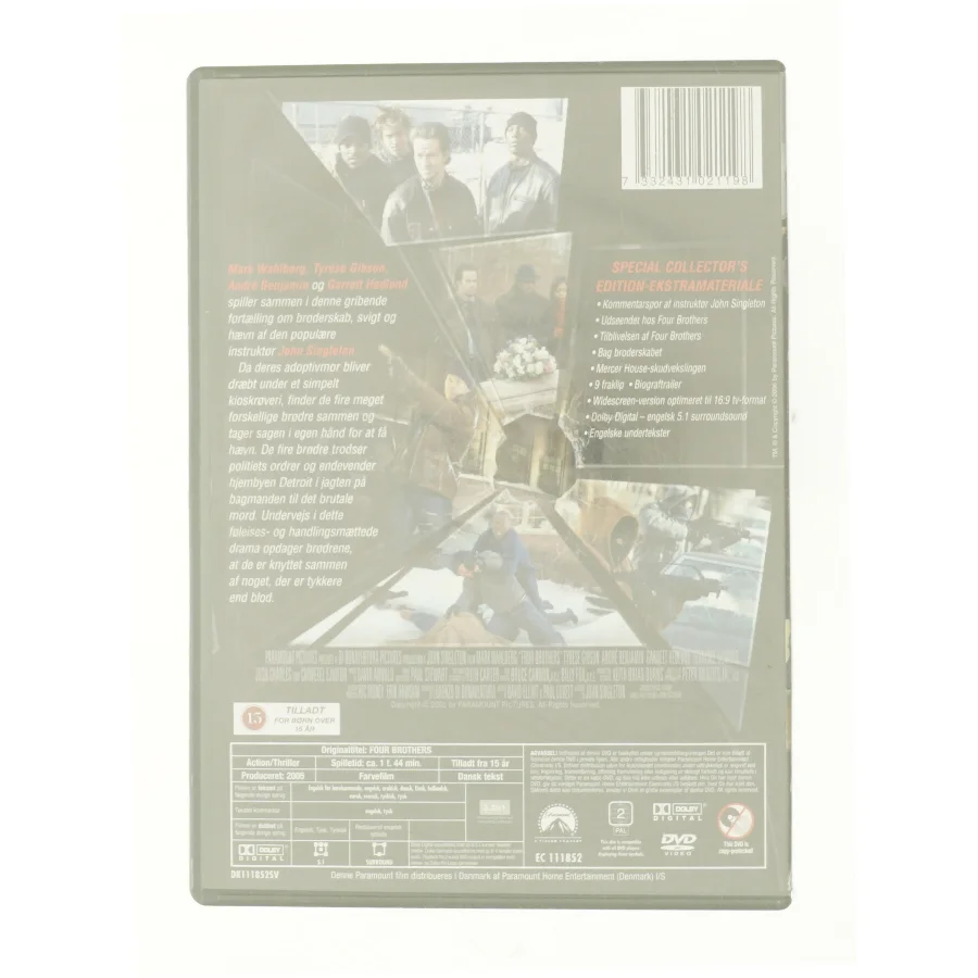 Four Brothers fra DVD
